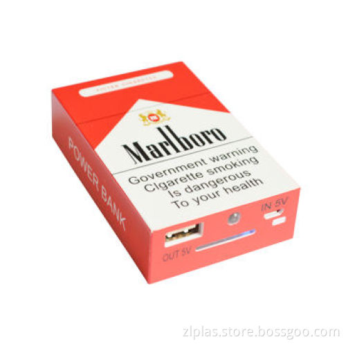 Cigarette Power Bank, 5,500mAh Capacity, 3.7V Voltage
